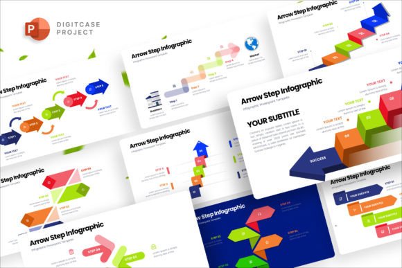 Arrow Step Infographic Presentation: A Practical Tool for Streamlined Business Visuals