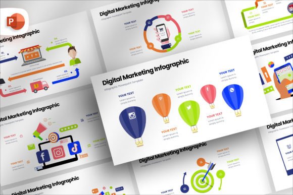 Digital Marketing Infographic Template: Elevate Your Presentations
