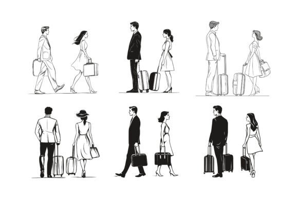 Evaluating the Vector Silhouette of Women Illustration Set for Design Projects