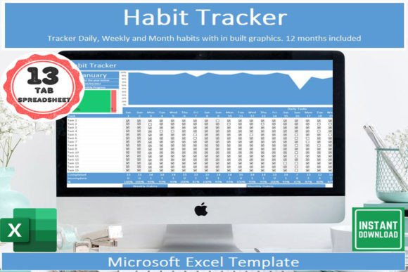 Excel Habit Tracker Template: Build Better Routines