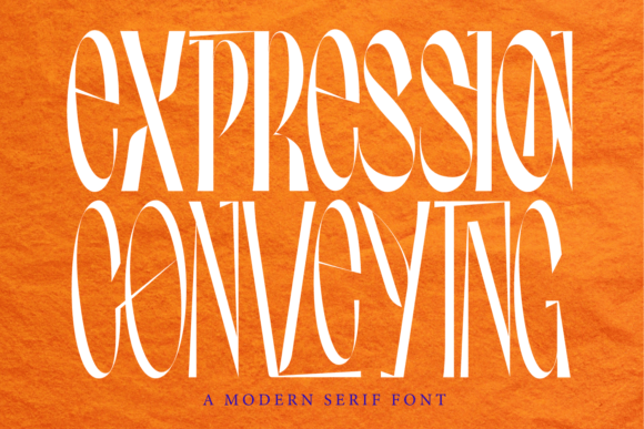 Expression Conveying: A Modern Condensed Sans-Serif for Purposeful Design