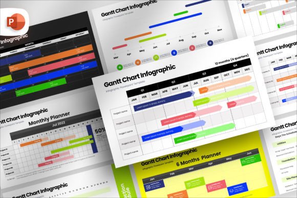 Gantt Chart Infographic Presentation: A Strategic Tool for Clearer Planning and Impactful Communication