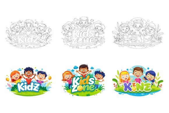 Kids Zone: Creative Illustrations for Modern Projects