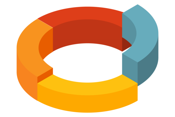 Ring Diagram: Isometric Infographic Chart Explained