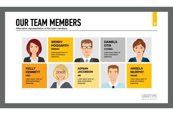 Showcase Your Team With an Editable Infographic Template