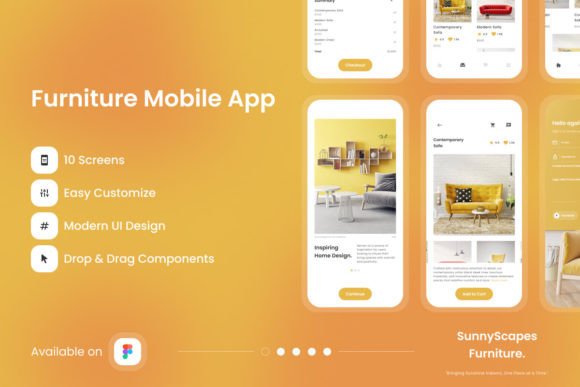 Sunny Scapes: A Design System for Modern Comfort