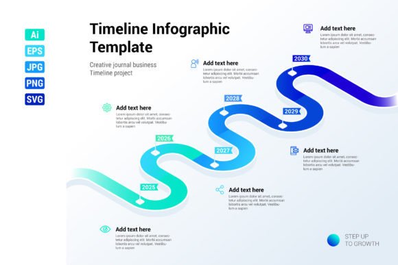Timeline Infographic Template: A Modern Design Asset for Visual Storytelling